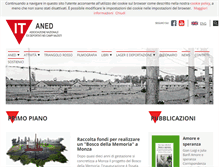 Tablet Screenshot of deportati.it